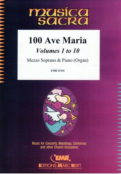 DL: 100 Ave Maria Vol. 1 - 10, MezKlav/Org