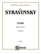 I. Strawinsky et al.: Stravinsky: Etude, Op. 7, No. 4