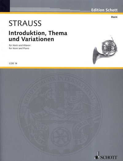AQ: R. Strauss: Introduktion, Thema und Variationen (B-Ware)