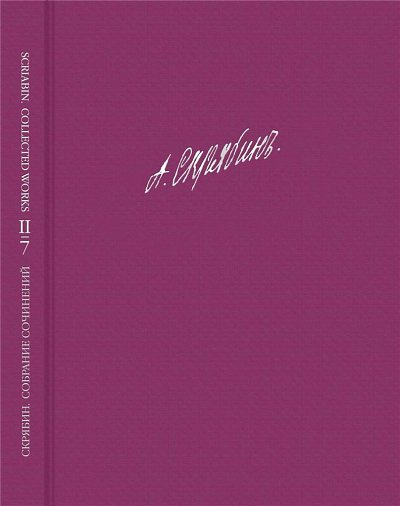 Scriabin - Collected Works Vol. 7, Klav