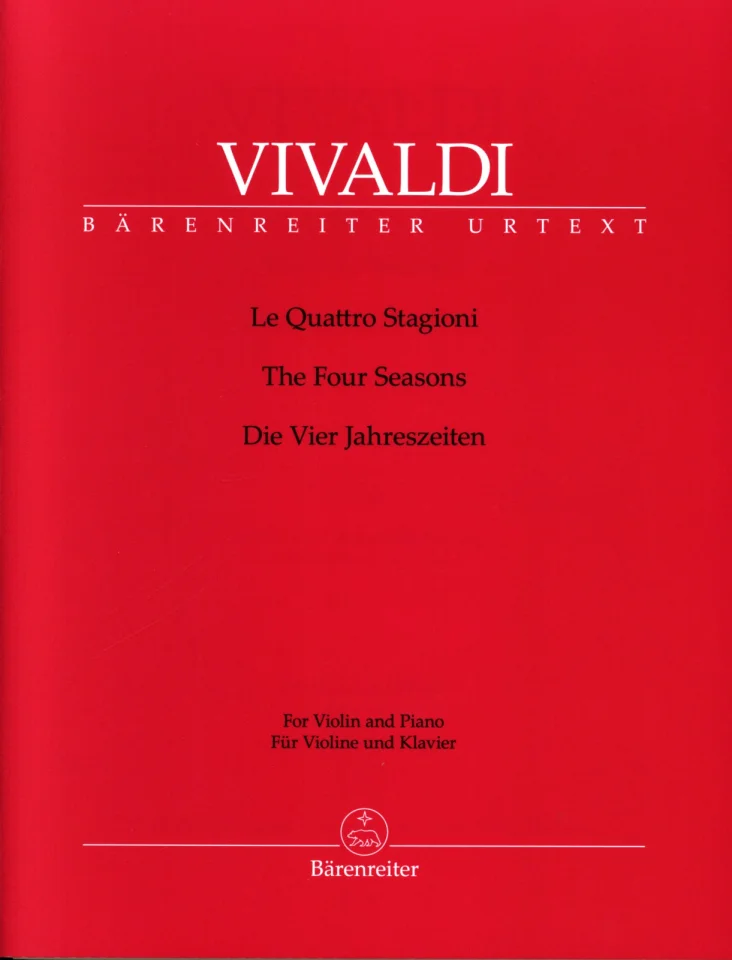 A. Vivaldi: Le Quattro Stagioni, VlKlav (KASt) (0)