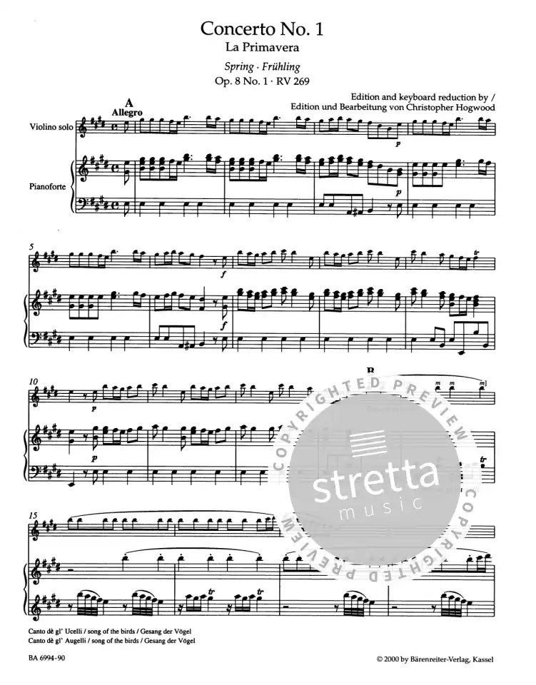 A. Vivaldi: Le Quattro Stagioni, VlKlav (KASt) (1)