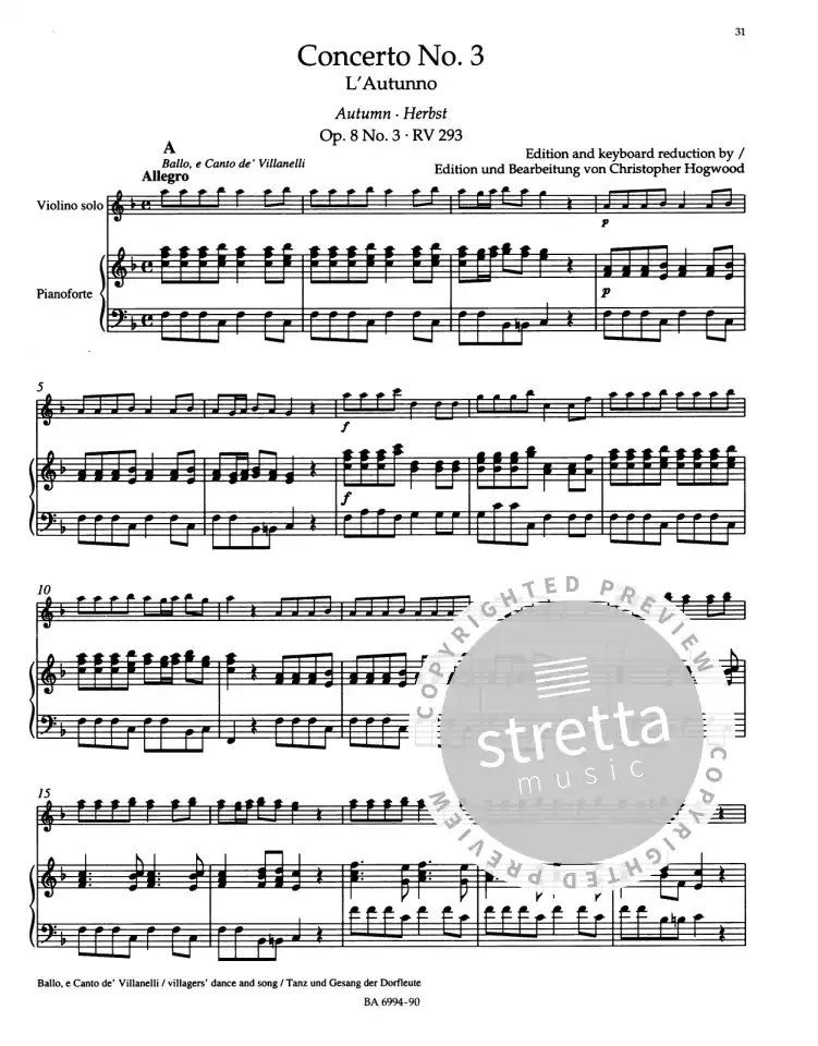 A. Vivaldi: Le Quattro Stagioni, VlKlav (KASt) (3)