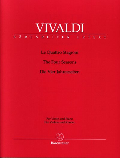 A. Vivaldi: Le Quattro Stagioni, VlKlav (KASt)