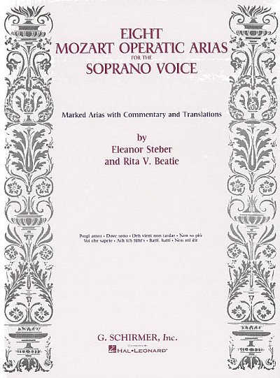 W.A. Mozart: Eight Mozart Operatic Arias For The Sopran (Bu)