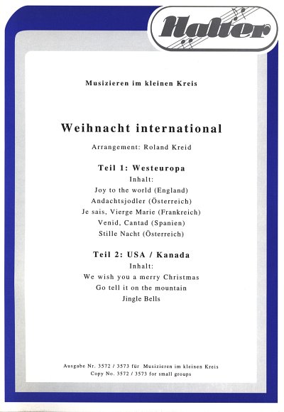 Weihnacht International, 9Blech (Pa+St)