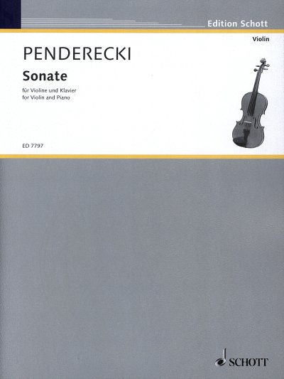 K. Penderecki: Sonate