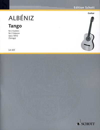 I. Albéniz: Tango D-Dur op. 165/2 , 2Git