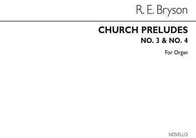 Church Preludes Nos.3&4 Organ, Org