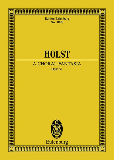 DL: G. Holst: A Choral Fantasia (Stp)