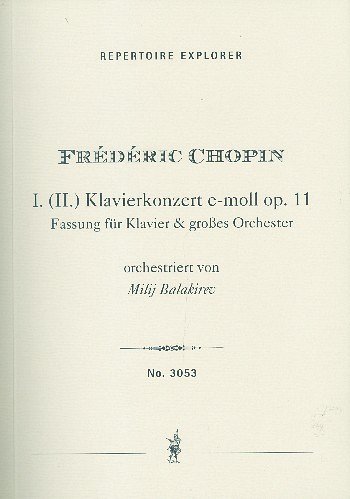Konzert e-Moll Nr.1 op.11, VlOrch (Stp)