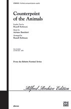 A. Banchieri m fl.: Counterpoint of the Animals 3-Part Mixed (Opt.  a cappella )