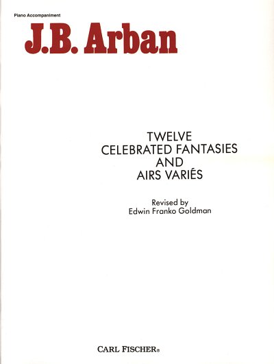 A.J.J. Laurent: Twelve Celebrated Fantasies and Airs Varies