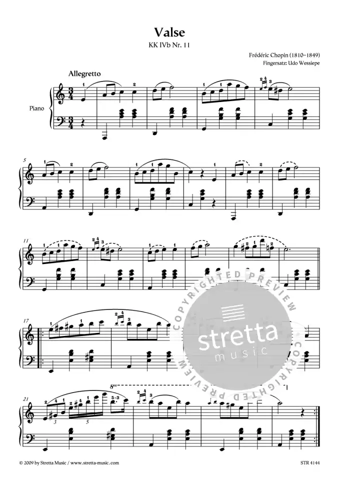 DL: F. Chopin: Valse KK IVb Nr. 11 (0)
