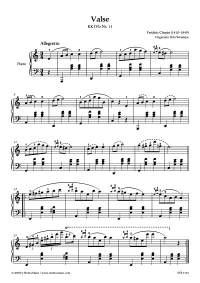 DL: F. Chopin: Valse KK IVb Nr. 11