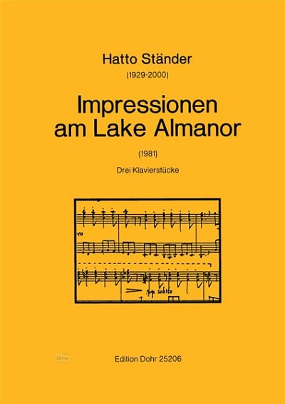 H. Ständer: Impressionen am Lake Almanor, Klav (Part.)