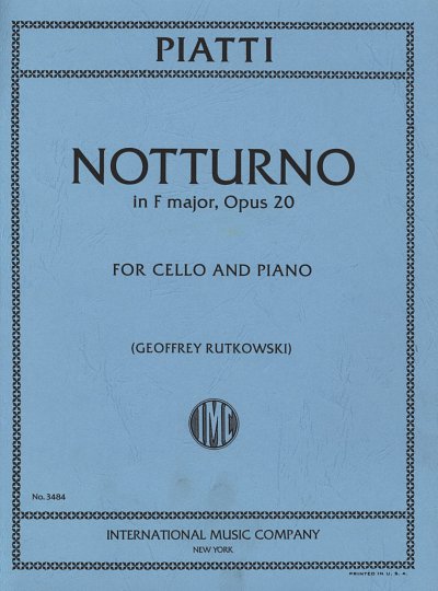Notturno F major op.20, VcKlav (KlavpaSt)