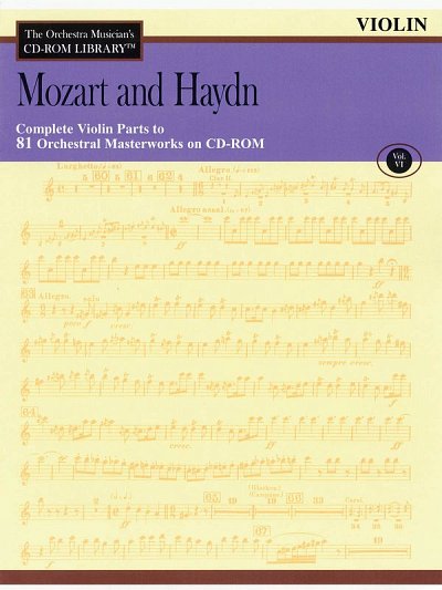 W.A. Mozart: Mozart and Haydn - Volume 6, Viol (CD-ROM)