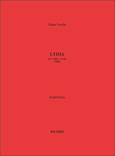 F. Vacchi: Lydia