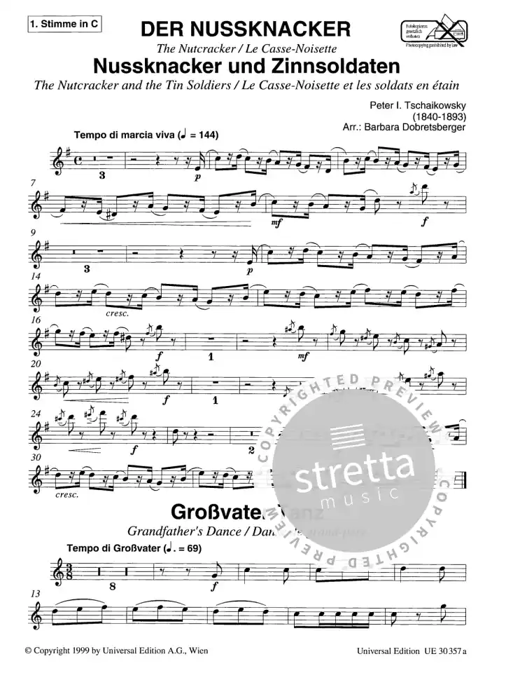 P.I. Tschaikowsky: Nussknacker Suite Op 71a (4)