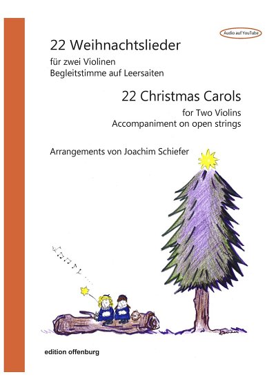 DL: 22 Weihnachtslieder für zwei Violinen, 2Vl