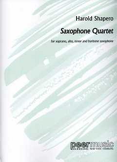 Shapero Harold: Saxophone Quartet