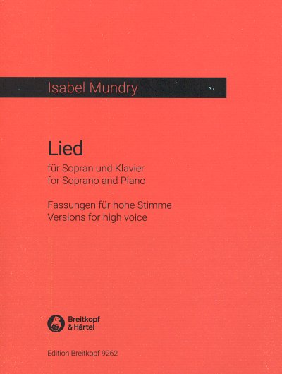 I. Mundry: Lied, GesKlav (KlavpaSt)