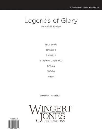 K. Griesinger: Legends of Glory