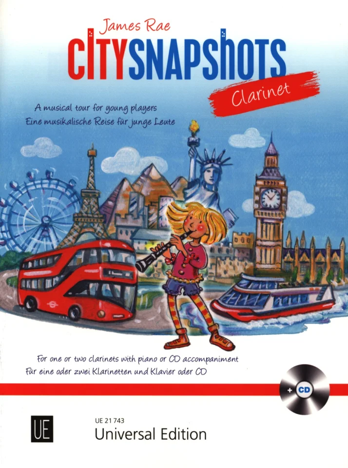 J. Rae: City Snapshots, 2KlarKlav (+CD) (0)