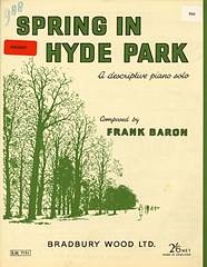 Frank Baron: Spring In Hyde Park