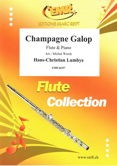 H.C. Lumbye: Champagne Galop, FlKlav