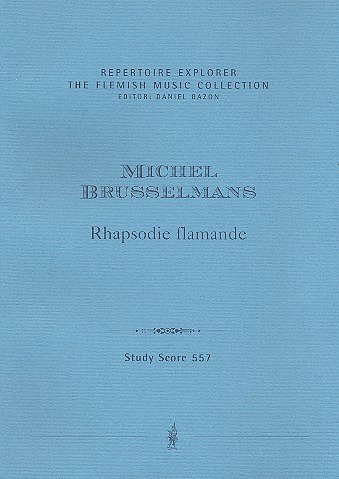 Rhapsodie flamande für Orchester
