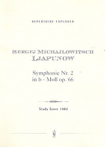 S.M. Ljapunow: Sinfonie Nr. 2 b-Moll op. 66, Sinfo (Stp)