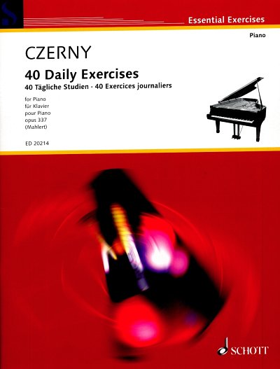 C. Czerny: 40 Tägliche Studien op. 337, Klav