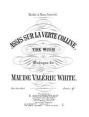 DL: M.V. White: Assis Sur La Verte Colline (The Wish), GesKl