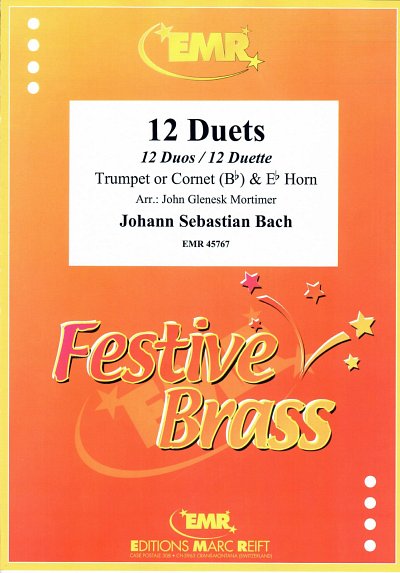 J.S. Bach: 12 Duets, TrpHrn (Pa+St)