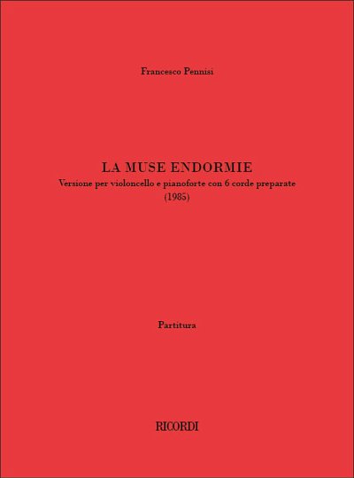 F. Pennisi: La Muse Endormie, VcKlav (Part.)