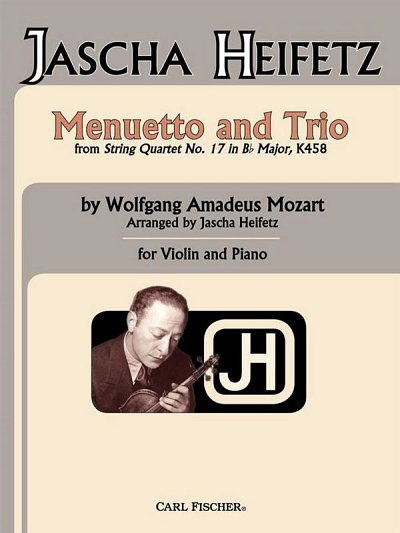 W.A. Mozart: Menuetto, VlKlav