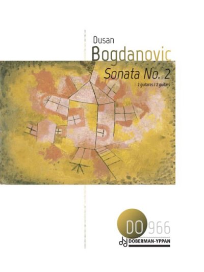 D. Bogdanovic: Sonate No. 2, 2Git (Sppa)