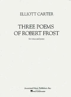 E. Carter: Three Poems of Robert Frost, GesKlav