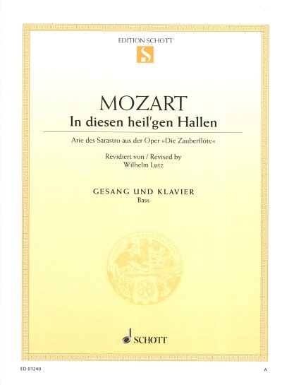 W.A. Mozart: In diesen heil'gen Hallen