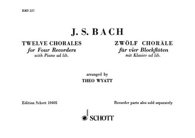 J.S. Bach: 12 Choräle