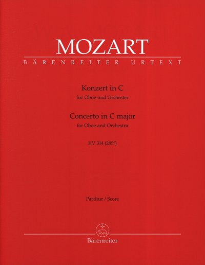 W.A. Mozart: Konzert für Oboe und Orchester C, ObOrch (Part)