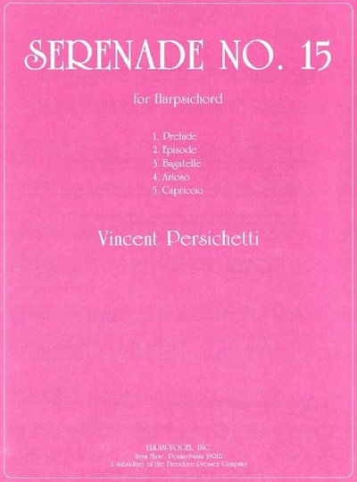 P. Vincent: Serenade No. 15, Cemb