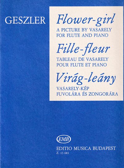 G. Geszler: Fille-fleur, FlKlav (KlavpaSt)