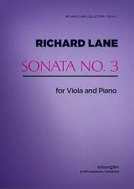 R. Lane: Sonata No. 3, VaKlv (KlavpaSt)