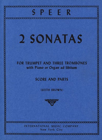 2 Sonate Tr. E 3 Tni (Bu)
