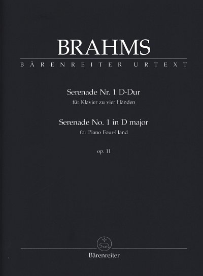 J. Brahms:  Serenade Nr. 1 D-Dur op. 11, Klav4m (Sppa)