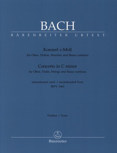 J.S. Bach: Konzert für Oboe, Violine, Stre, ObVlStrBc (Part)