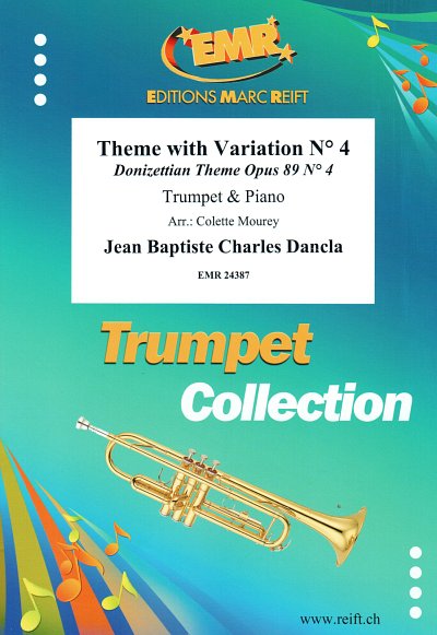 C. Dancla: Theme With Variations No. 4, TrpKlav